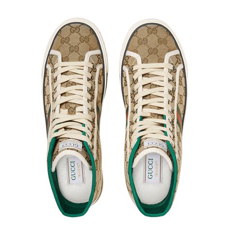 gucci gg tennis 1977 sneakers|gucci 1977 high top.